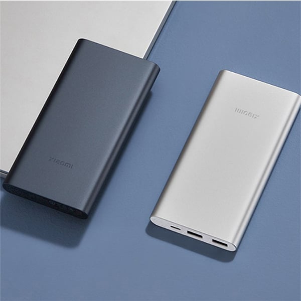 Xiaomi Orginal Mi 10000mAh 22.5w USB-C Power Bank - Silver / Blue