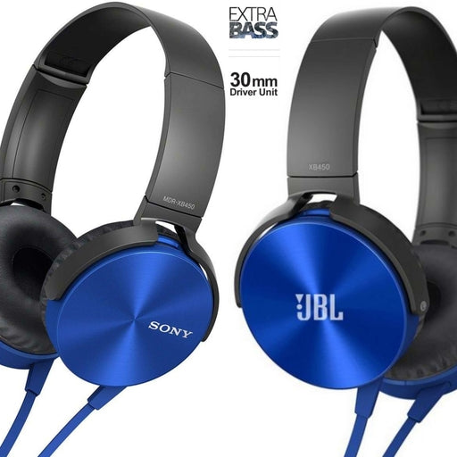 So-NyJBL MDR Extra Bass Headphones XB 450 High Quality Headsets