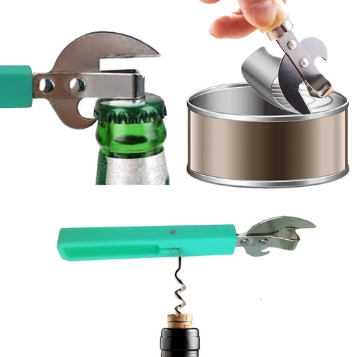 Multifunctional Can Opener Jars Canisters Manual Lid Remover