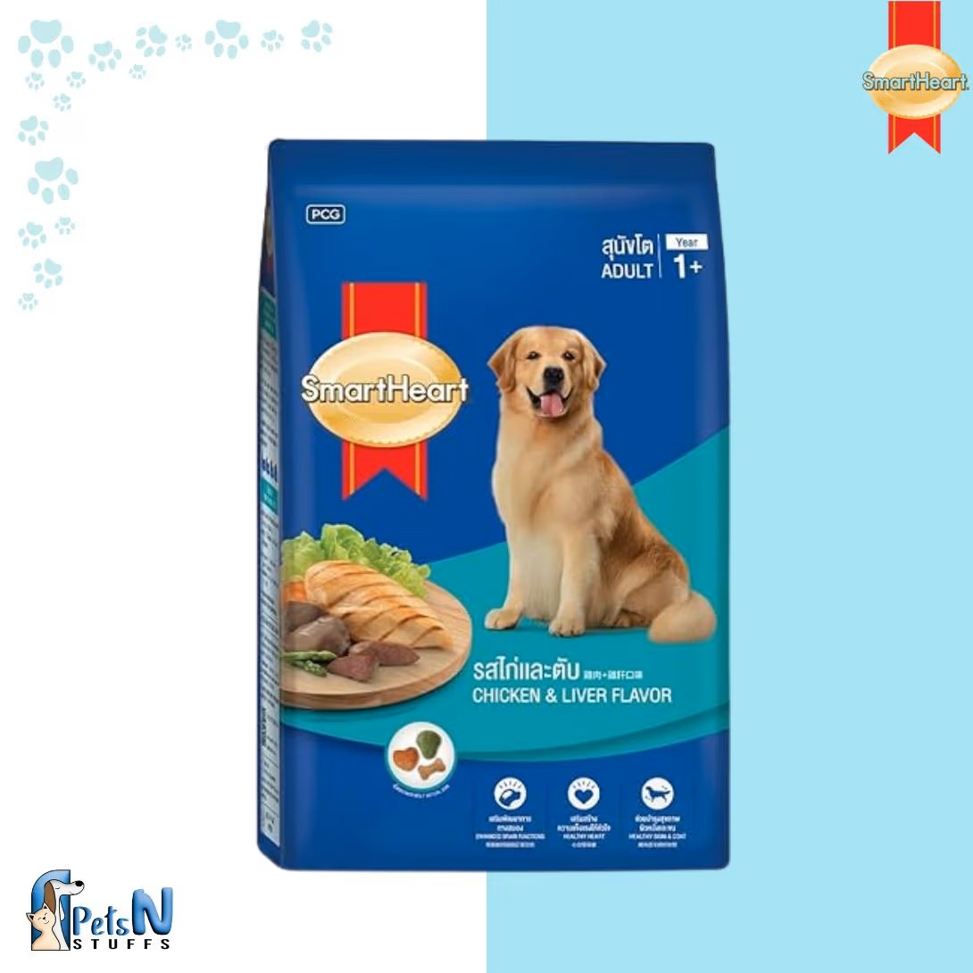 SmartHeart Chicken & Liver Dog Adult Dry Food