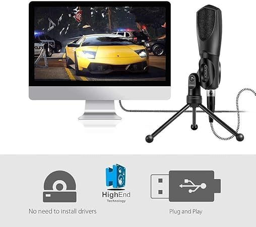 Yanmai Q3B USB Microphone / Condenser Mic