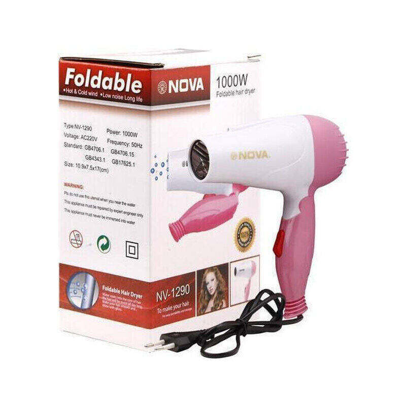New Arrival’s Portable Nova Hair Dryer Foldable Hair Dryer