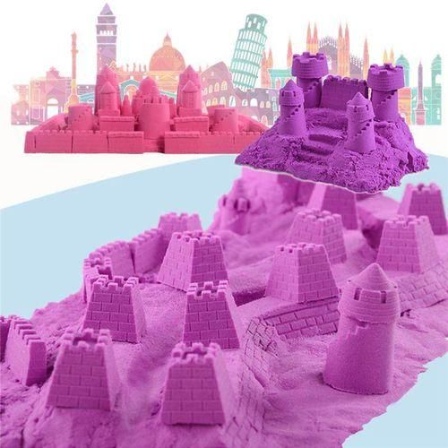 Magic Sand Clay Kids Clay toy Funny kids sand Never dries out magic sand nursery toy Clay Molding Colored Soft Slime Space Sand Dynamic Sand Play Toys Model Tools Supplies Play Sand Toys Set