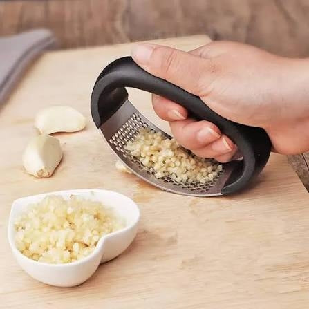 Stainless Steel Garlic Press Garlic Mincer, Manual Chopping Garlic Tools