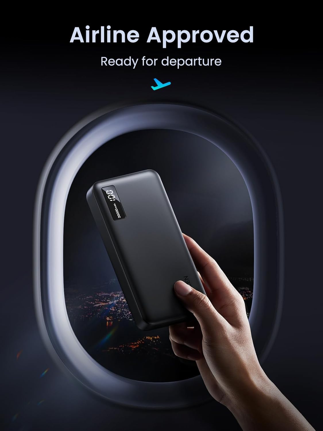 UGREEN 25683 Power Bank 20,000mAh Fast Charging with PD 3.0 (22.5W)