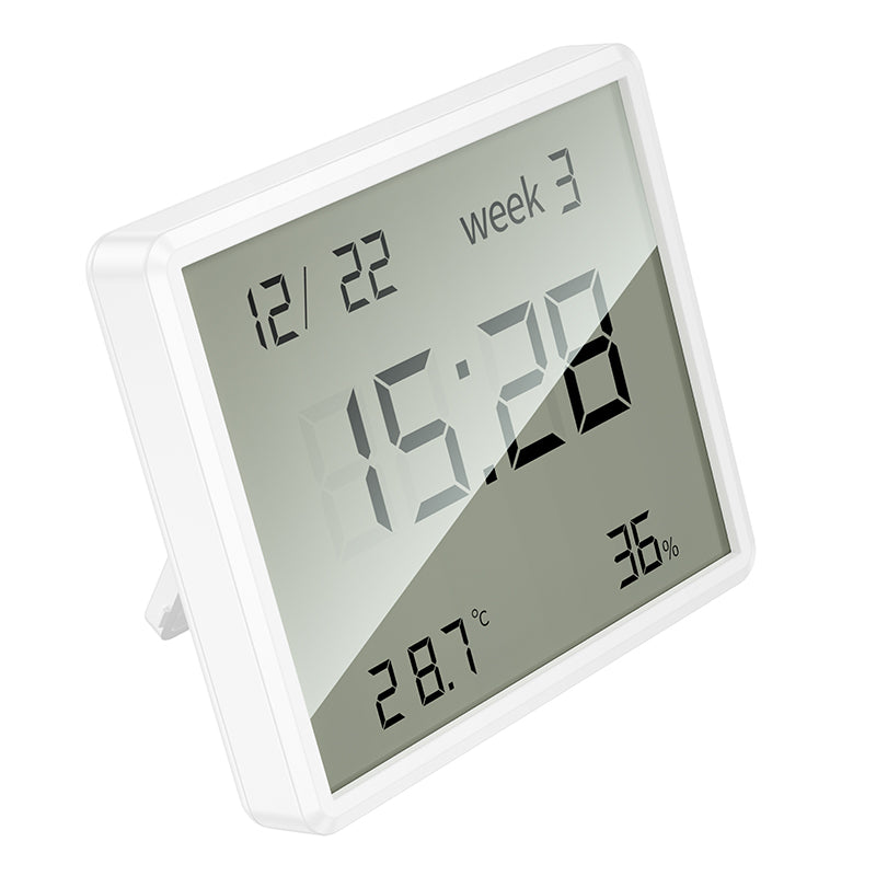 Hoco. Hygrometer Clock, Temperature and Humidity Monitor - HX41
