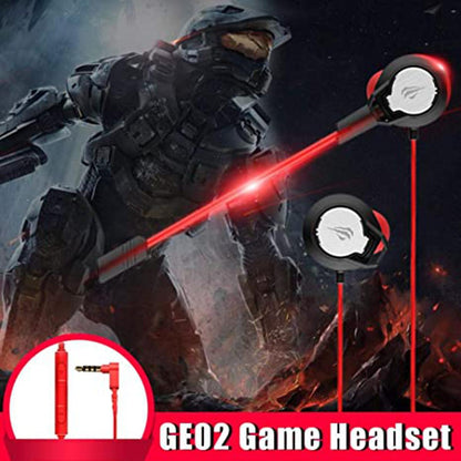 Havit GE02 3.5MM In-Ear Wired Gaming Earplugs with Mic ( With Passive Noise-AND Sound Proof )