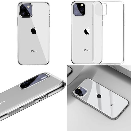 Baseus Simple Series TPU Protective Case (Transparent) For iPhone 11 Pro