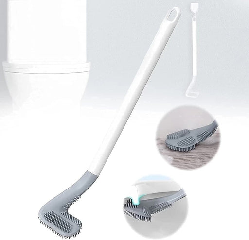 Long Handle Toilet Brush Golf Brush Head Toilet Cleaner Brush 360° Flexible