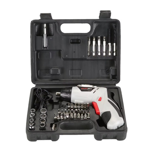 45 Cordless Electric Screwdriver Rechargeable Screwdriver Handle LED Torch Power Tools