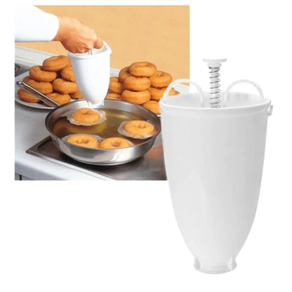 Donut Mould Easy Fast Portable Donut Maker Manual Waffle Dispenser Doughnut Machine Arabic Waffle