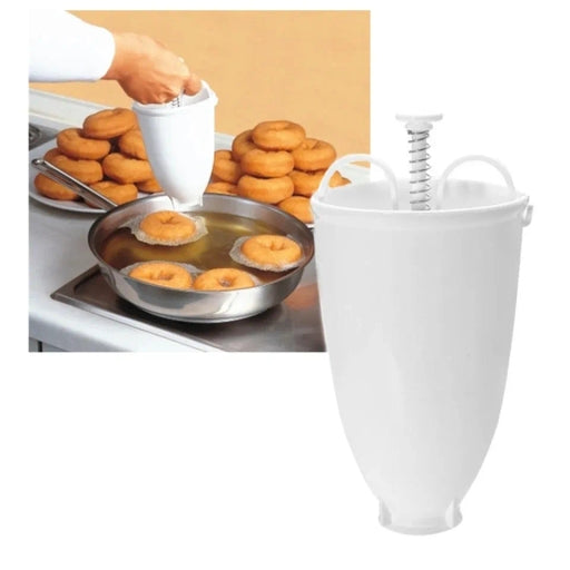 Donut Mould Easy Fast Portable Donut Maker Manual Waffle Dispenser Doughnut Machine Arabic Waffle