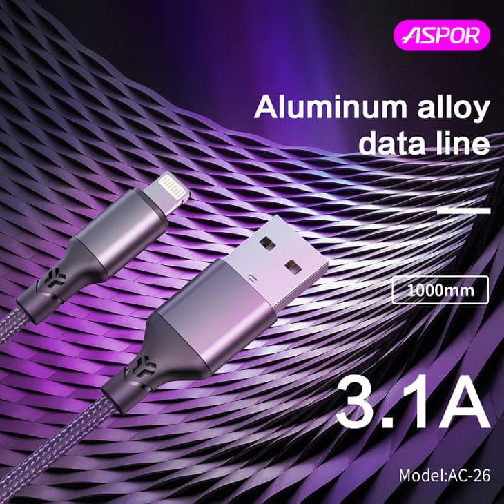 Aspor Cable for IPhone, All Android Phones Micro USB and Type C with Lighting for IOS Gadgets