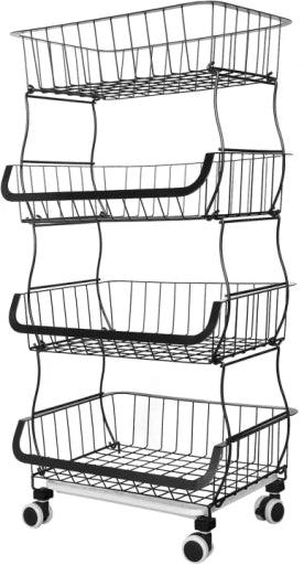 Metal Storage Basket for Kitchen