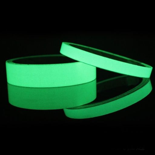 Glow in the Dark Green Light Luminous Radium Tape Sticker, Removable Waterproof 3M / 3CM