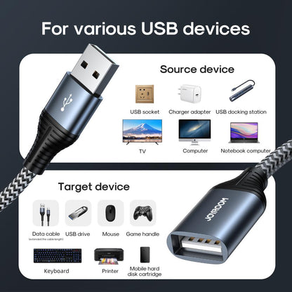 JOYROOM S-2030N13 USB2.0 Extension Cable ( 2 Meters )
