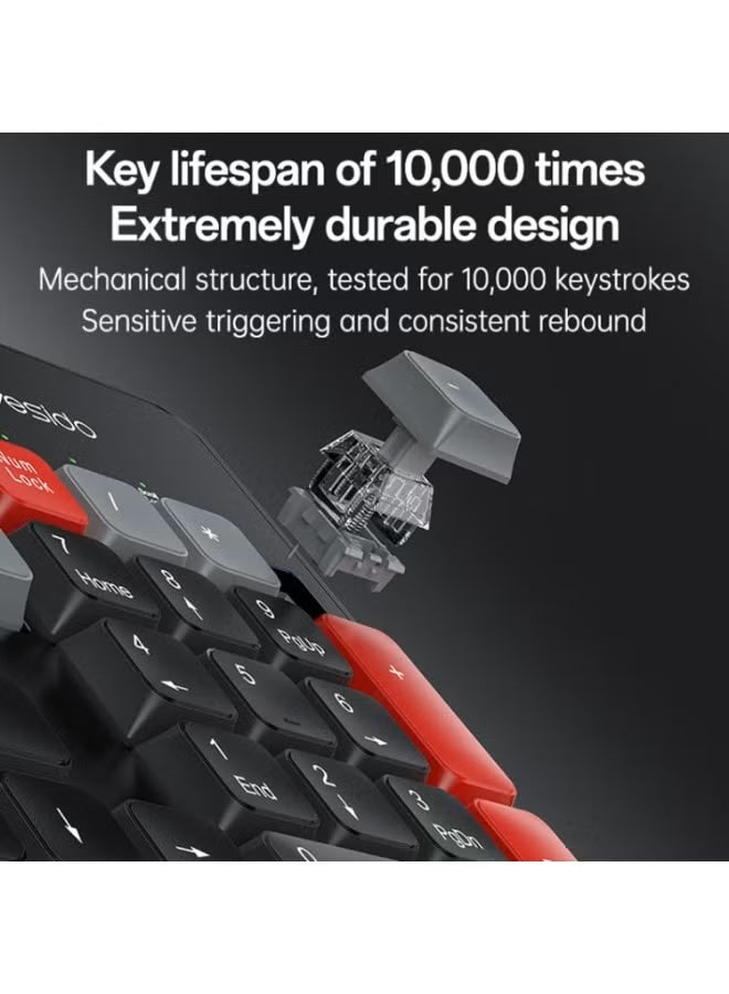 Yesido KB43 2.4G Wireless Keyboard & Mouse Set