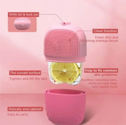 Premium Multifunctional Ice Roller for Face & Eyes | Refreshing Facial Massager & Care Tool
