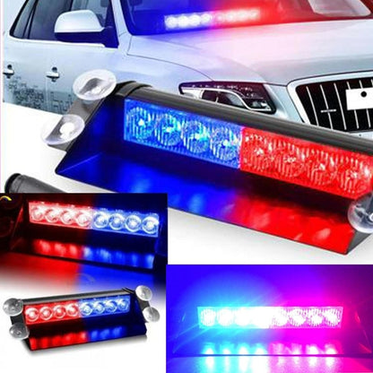 New Luxury Car VIP LED Strobe Flash Light for Vehicles Emergency Warning with Metal Cover