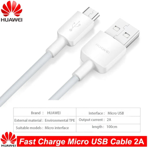 Fast Charge Micro USB Cable Connector Phone Charger 1M Data Cabel for HUAWEI