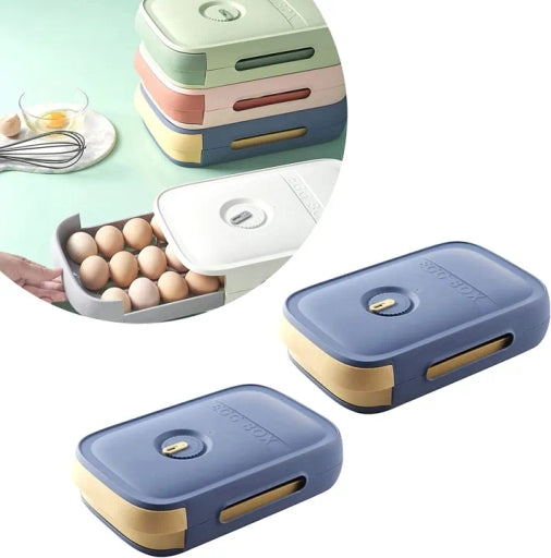 Refrigerator Rolling Egg Storage Box