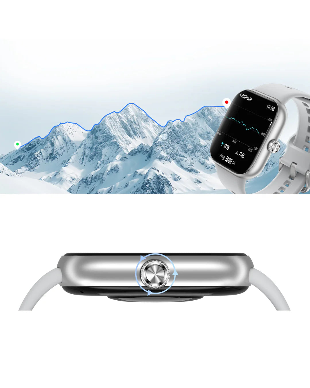 HONOR CHOICE Watch 2 Pro 1.97â€ AMOLED | Bluetooth Calling | GNSS + Compass | 120 Sport Modes | 5ATM