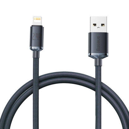 Baseus Crystal Shine Series 2.4A USB to Lightning Fast Charging Data Cable 480Mbps