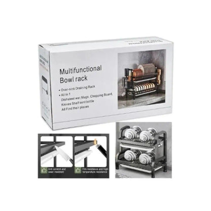 Multifunctional Bowl Rack
