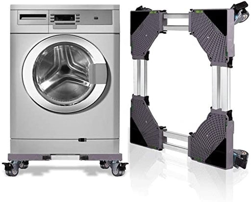 Multi-Functional Movable Trolley Wheel Adjustable Stand Base for Fridge Refrigerator
