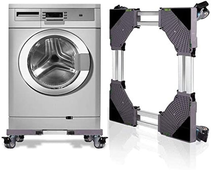Multi-Functional Movable Trolley Wheel Adjustable Stand Base for Fridge Refrigerator