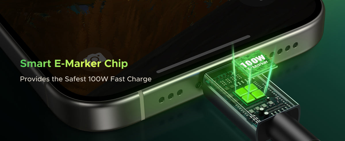 UGREEN 45063GI 100W USB-C to USB-C Cable Genshin Impact Edition - 1M