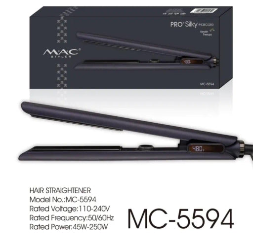 Professional Hair Straightener (for Keratin) Mac Styler Model 5594-MC