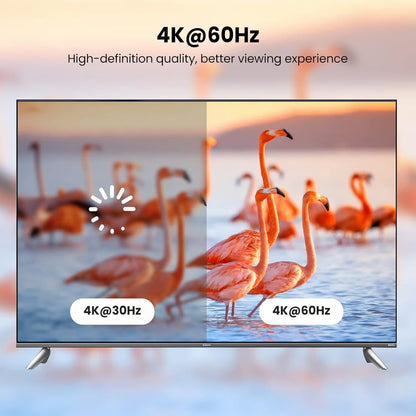 UGREEN 30104 Micro HDMI to HDMI Cable (3 Meter) 4K@60Hz Support 3D HDR ARC Ethernet Audio Return
