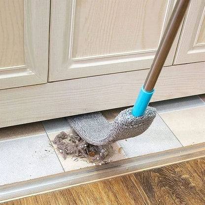 Floor Mop, Gap Dust Cleaner Mop Bending Cleaning Brush Sofa Bed Bottom Gap Clean Brush Dust Removal