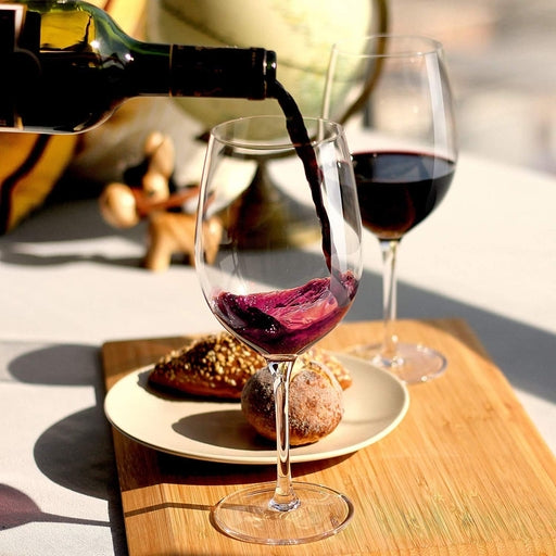 6 Pcs Wine Glasses Set Crystal Clear Premium Glasses - 330ML