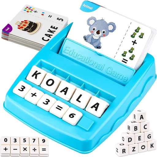 Learning Educational Toys 2 in 1 Matching Letter and Number Games for Boys and Girls Sight Words Rec