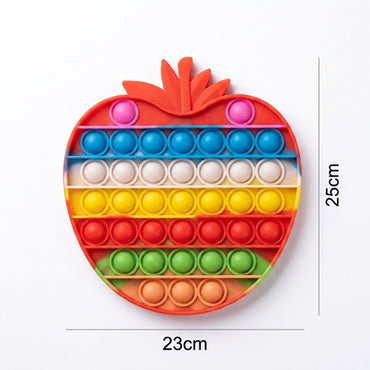 Large Silicone Pop It Push Bubble Sensory Stress Relief Toy