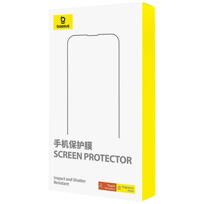 Baseus Glare Repelling Full-Coverage HD Tempered Glass Screen Protector For iPhone 15 PRO