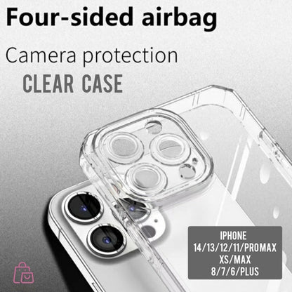 Quality Lifestyle Product - Full Covered Camera Lens Protection Four - Sided Airbag Transparent Case