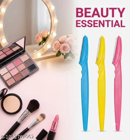 Pack of 3 Eyebrow Razors Face Razors