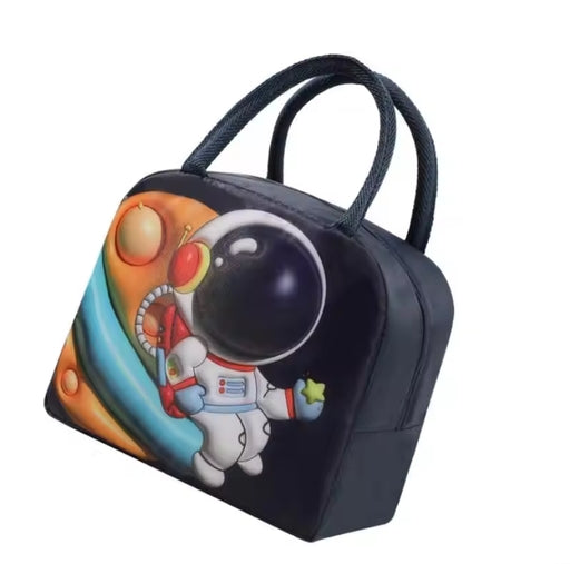 Cartoon Thermal Insulation Lunch Bags Oxford Fresh Cooler Pouch for Students Children Lunch Box