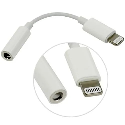 Lightning to 3.5Mm Headphone Jack Adapter for IPhone IPad and IPod Touch Music Only