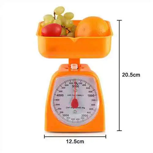 Kitchen Scale 5Kg - Orange