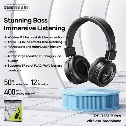 Remax RB-725HB PRO Wireless Headphones