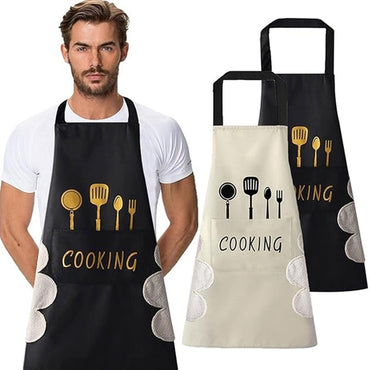 Cooking Apron Waterproof Adult Oil Proof Apron High Quality