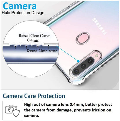Airbag Shock Resistant Clear Case For Samsung Galaxy A20s