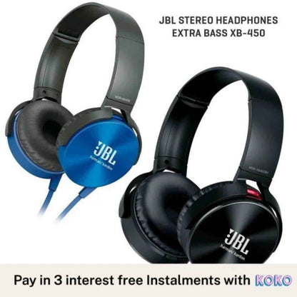 XB450 Extra Bass on-Ear Stereo Headset with Sweat Resistance, Premium Sound & Voice Assistant Supprt