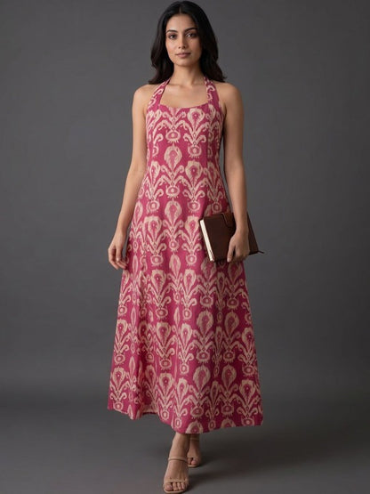 Classic Cotton a-Line Maxi Dress