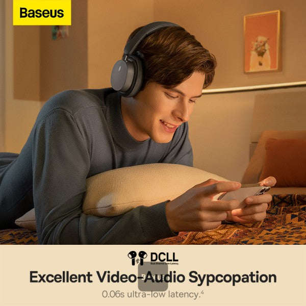 Baseus Bowie D05 Wireless Bluetooth Headset Foldable HiFi Stereo Music Headphone