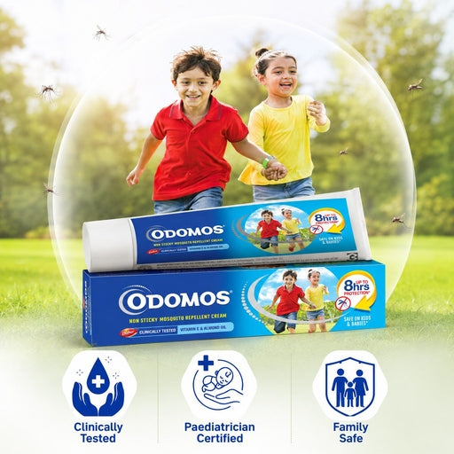Odomos Non-Sticky Mosquito Repellent Cream 50G